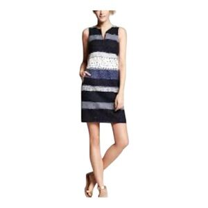 Banana Republic Marimekko shift dress, sleeveless,linen cotton blend, size 8